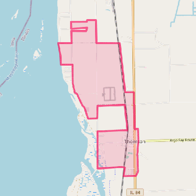 Map of Thomson