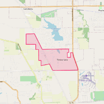 Map of Timberlane