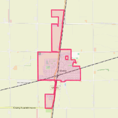 Map of Tolono