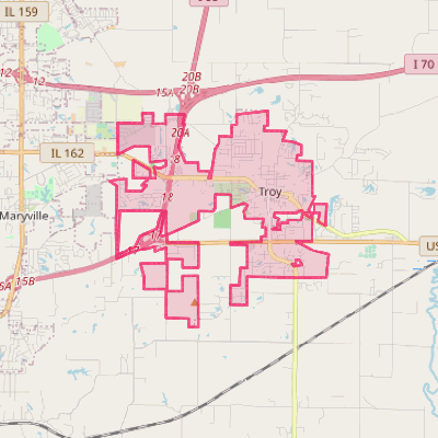 Map of Troy