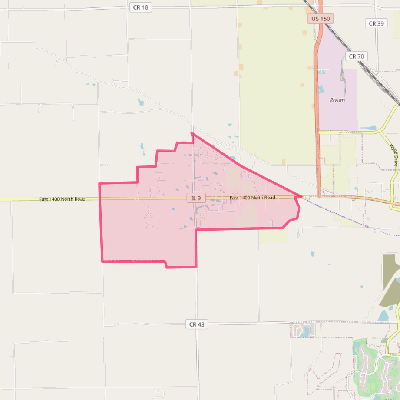 Map of Twin Grove