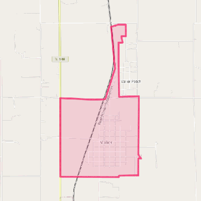 Map of Valier