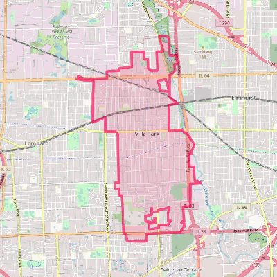 Map of Villa Park