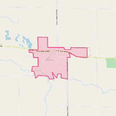 Map of Walnut