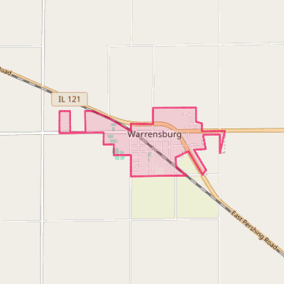 Map of Warrensburg