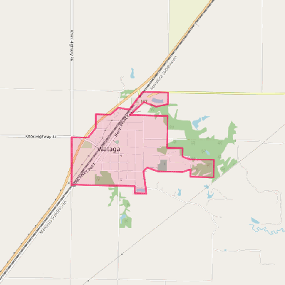 Map of Wataga