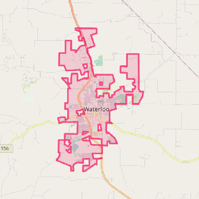 Map of Waterloo