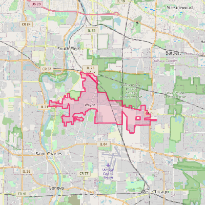 Map of Wayne