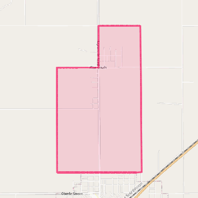 Map of Wenonah