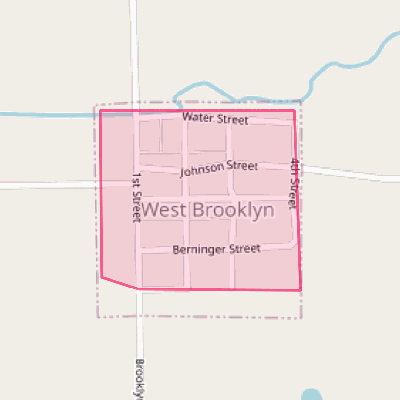 Map of West Brooklyn