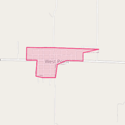 Map of West Point