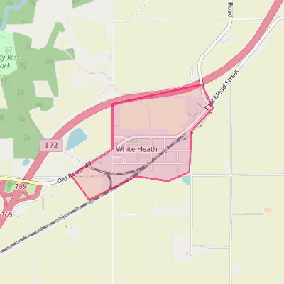 Map of White Heath