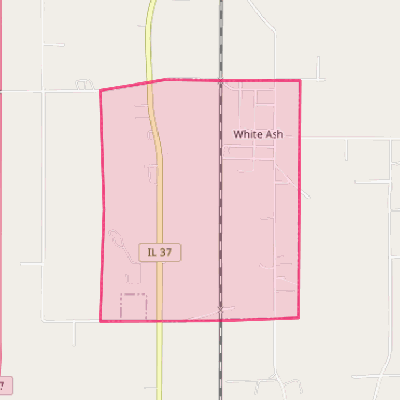 Map of Whiteash