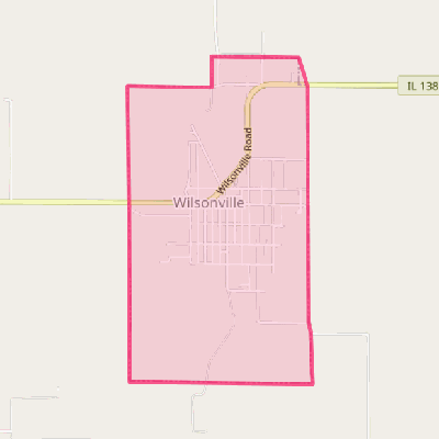 Map of Wilsonville