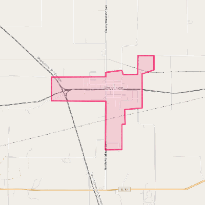 Map of Woodlawn