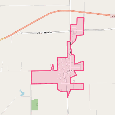 Map of Xenia