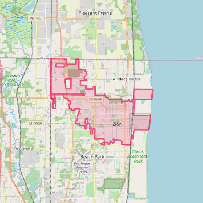 Map of Zion