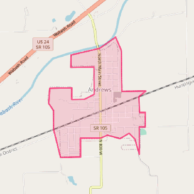 Map of Andrews