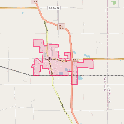 Map of Avilla