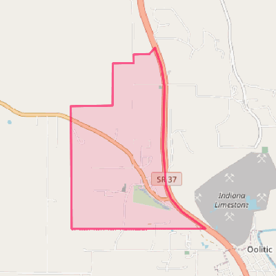 Map of Avoca