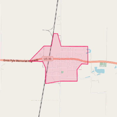 Map of Bainbridge