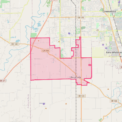 Map of Bargersville