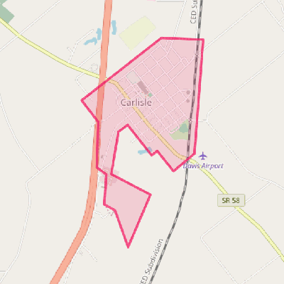 Map of Carlisle