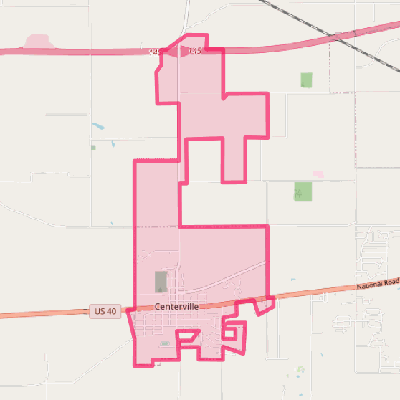 Map of Centerville