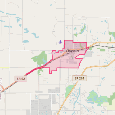 Map of Chandler