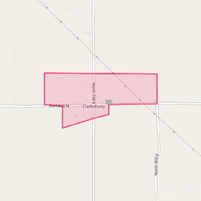 Map of Clarksburg