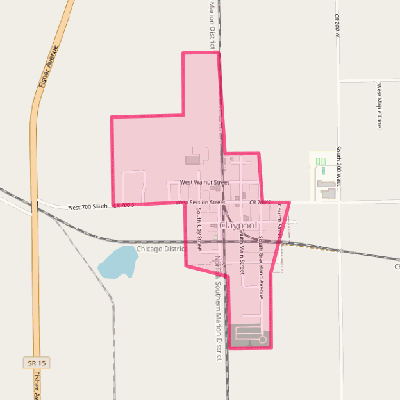 Map of Claypool