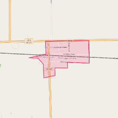 Map of Corunna