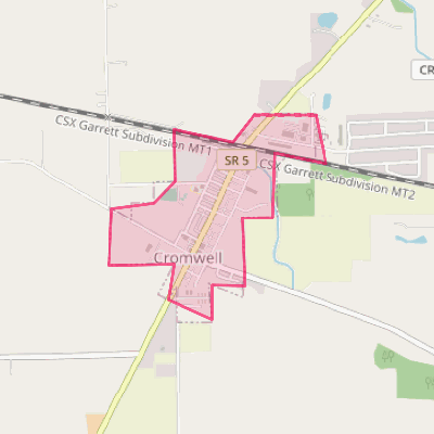 Map of Cromwell