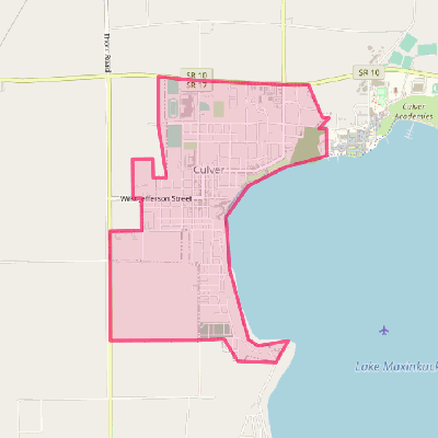 Map of Culver