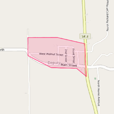 Map of Deputy