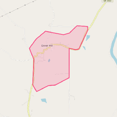 Map of Dover Hill