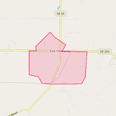 Map of East Enterprise