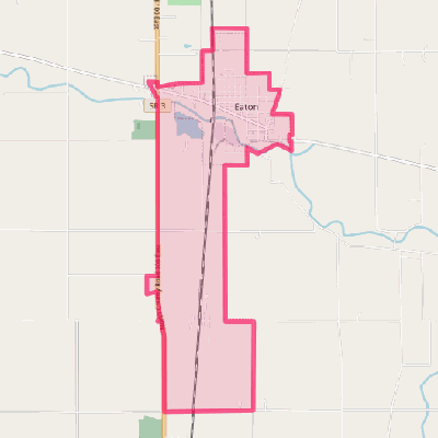 Map of Eaton