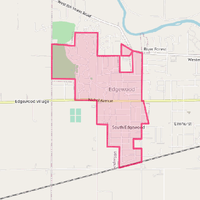 Map of Edgewood