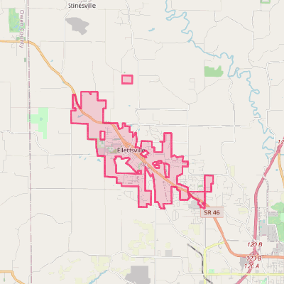 Map of Ellettsville