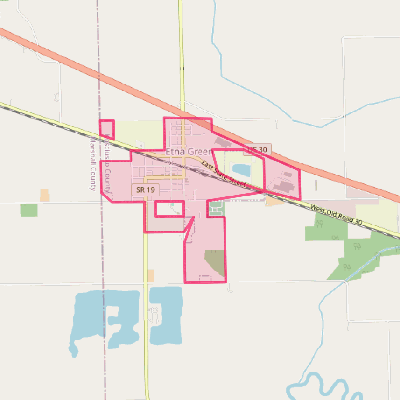 Map of Etna Green