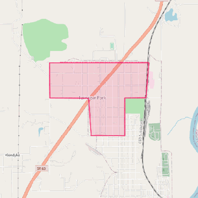 Map of Fairview Park