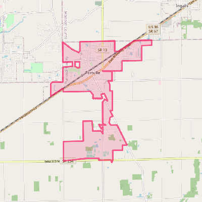 Map of Fortville