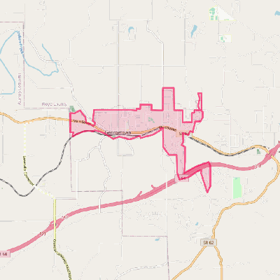 Map of Georgetown