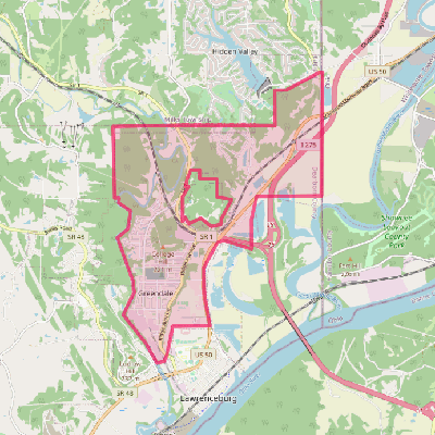 Map of Greendale