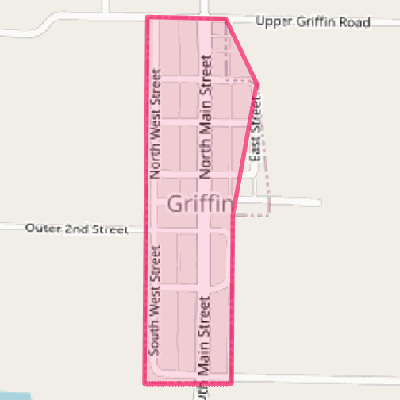 Map of Griffin