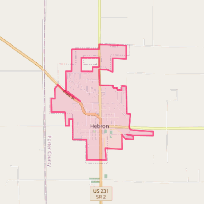 Map of Hebron