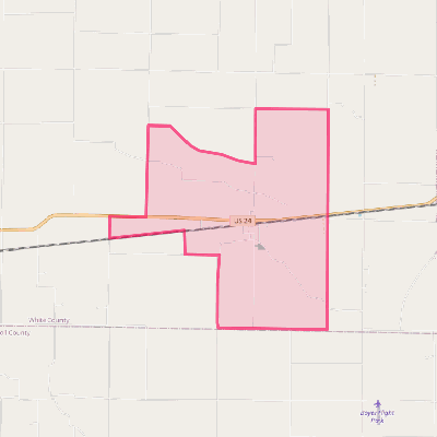 Map of Idaville