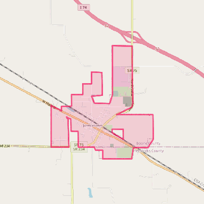 Map of Jamestown