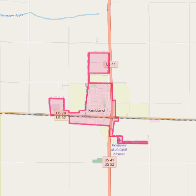 Map of Kentland